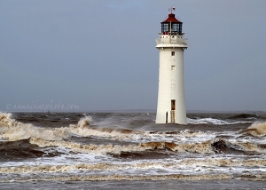 New Brighton Lighthouse & Waves