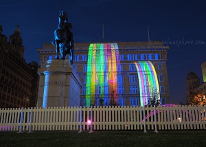 Cunard Building Projections