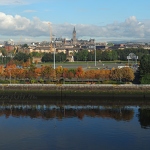 University of Glasgow from Science Centre