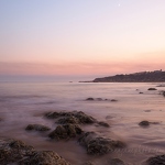Praia Da Oura Leste Sunset and Moon