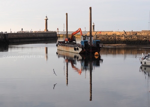 Whitby Harbour Reflections