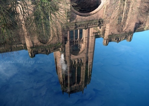 Cathedral Reflection in Spring