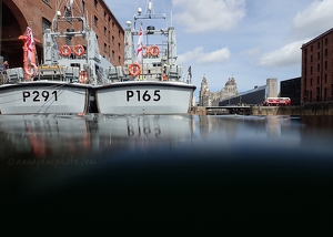HMS Puncher and HMS Example, Albert Dock