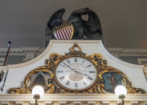 Faneuil Hall Clock and Eagle