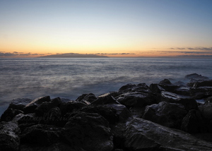 La Gomera from Playa de Troya