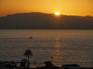 Sunset over La Gomera