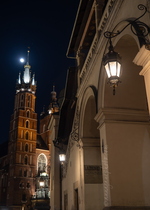 St Mary's Basilica & Moon